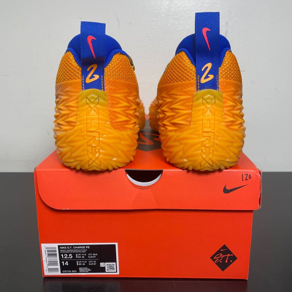 Cade Cunningham x Nike ST Charge 'Detroit Tough' 12.5 (Moderately Worn Pre-Owned)Nike - Image 4
