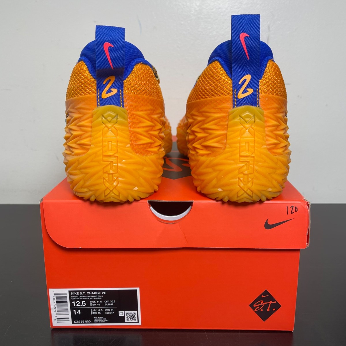 Cade Cunningham x Nike ST Charge 'Detroit Tough' 12.5 (Moderately Worn Pre-Owned)Nike - Image 4