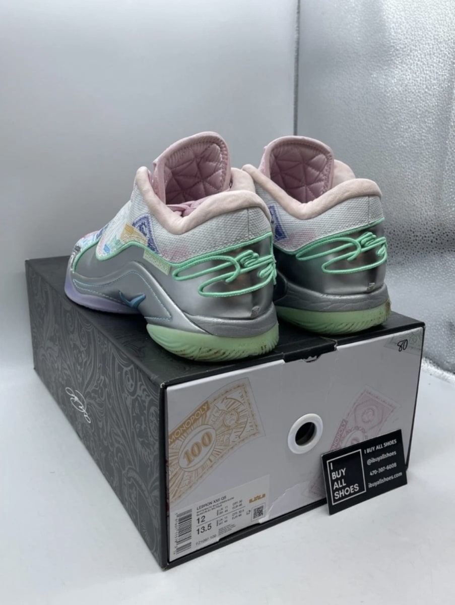 Monopoly x Nike LeBron 22 QS 'Currency' 12 (Lightly Worn Pre-Owned)Nike - Image 4