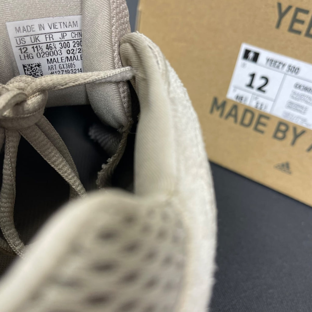 adidas Yeezy 500 Taupe Light 12 (Moderately Worn Pre-Owned)adidasTaupe Light/Taupe Light/Taupe Light - Image 6