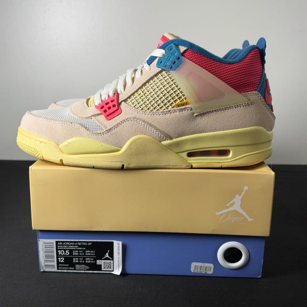 Jordan 4 Retro Union Guava Ice (Size 10.5) - aux