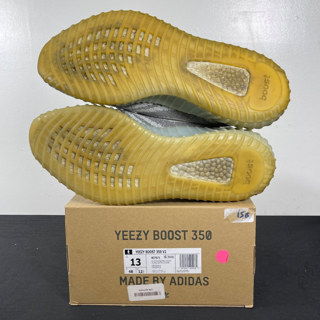 adidas Yeezy Boost 350 V2 Blue Tint 13 (Moderately Worn Pre-Owned)adidasBlue Tint/Grey Three/High Risk Red - Image 5