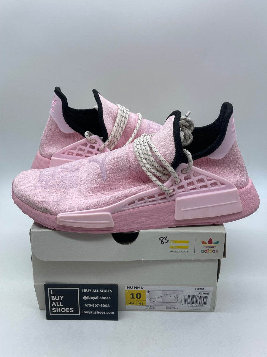 Pharrell x adidas NMD Human Race 'Pink' 10 (Moderately Worn Pre-Owned) - Image 1