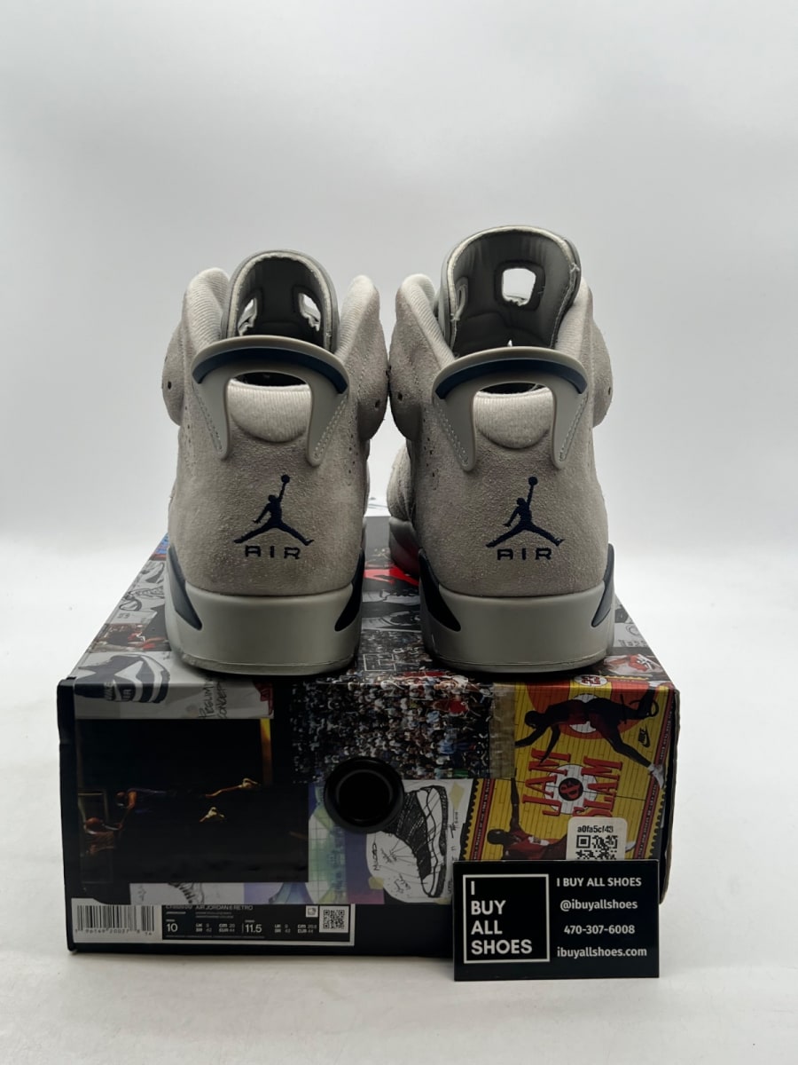 Jordan 6 Retro Georgetown (2022) 10 (Lightly Worn Pre-Owned) - Image 3