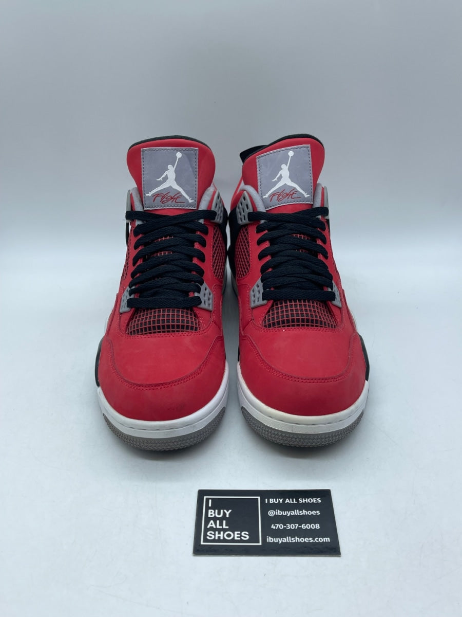 Jordan 4 Retro Toro Bravo 11.5 (Moderately Worn Pre-Owned) - Image 2