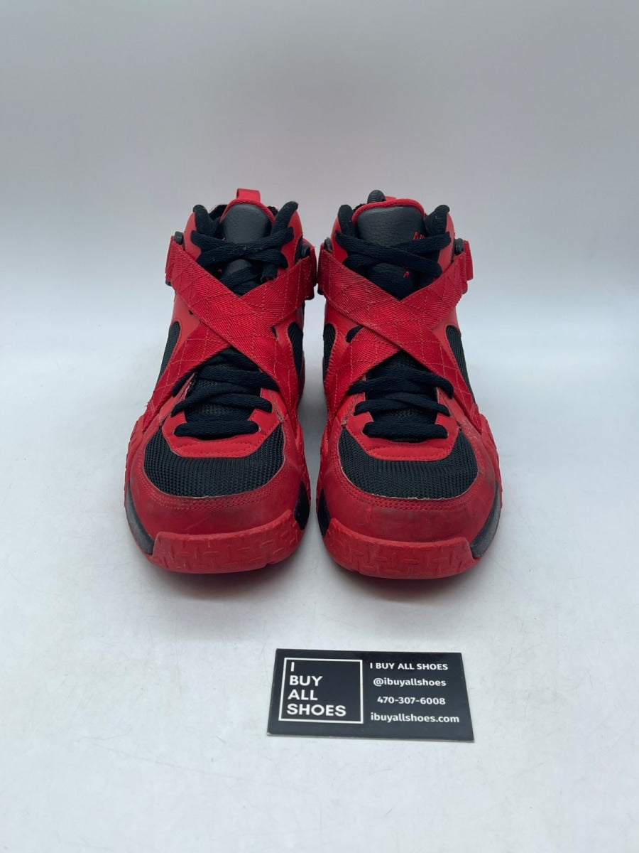Nike Air Raid University Red Black 9.5 (Heavily Worn Pre-Owned) - Image 2