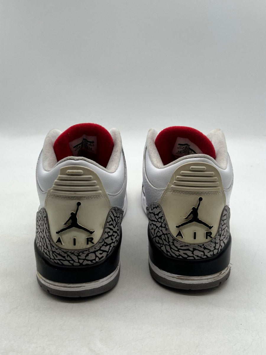 Jordan 3 Retro White Cement (2011) 11.5 (Heavily Worn Pre-Owned) - Image 4