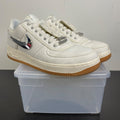 Nike Air Force 1 Low Travis Scott Sail 11.5 (Moderately Worn Pre-Owned)NikeSail/Sail-Gum Light Brown - Image 1