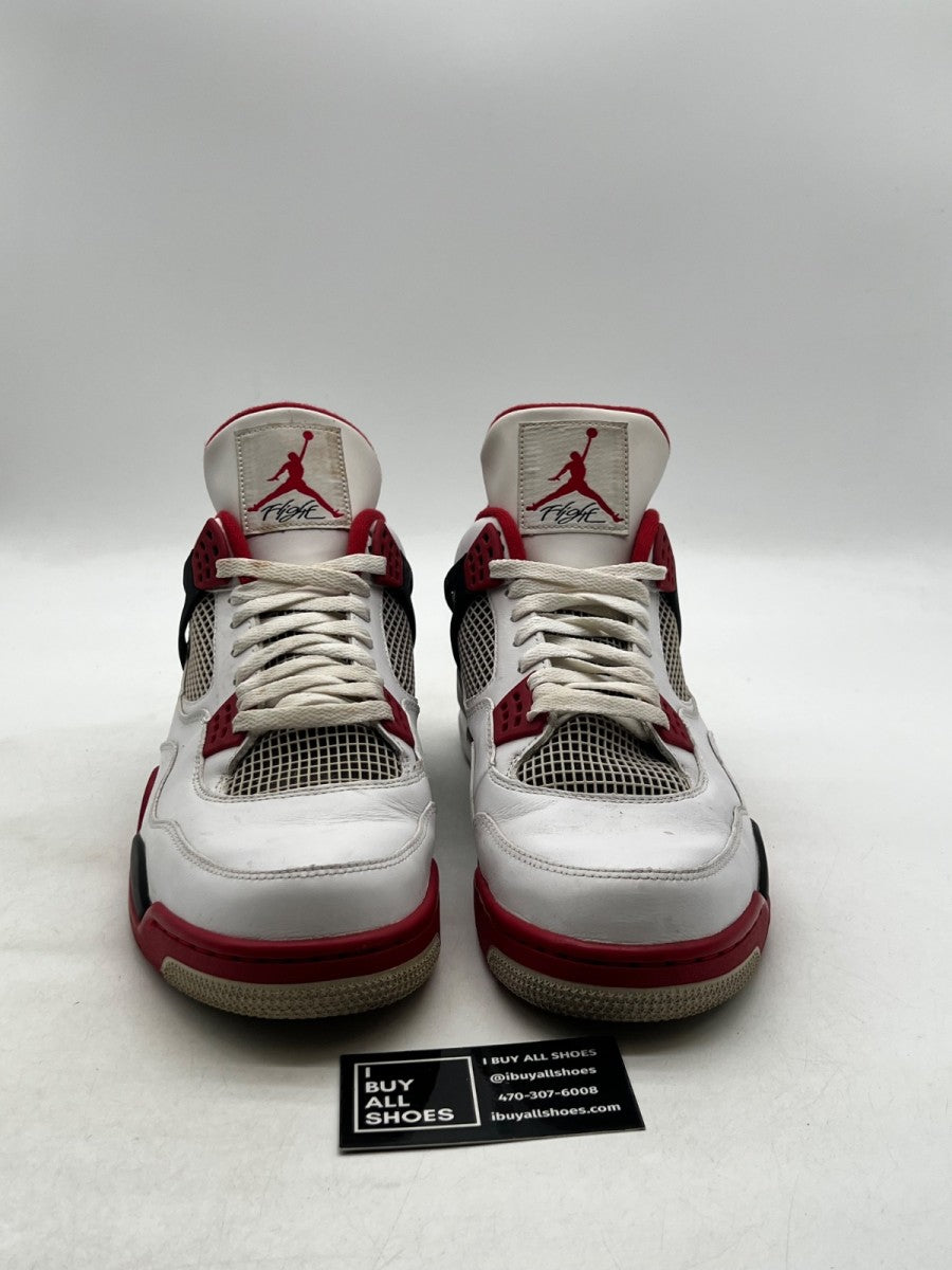 Jordan 4 Retro Fire Red (2012) 13 (Moderately Worn Pre-Owned) - Image 2