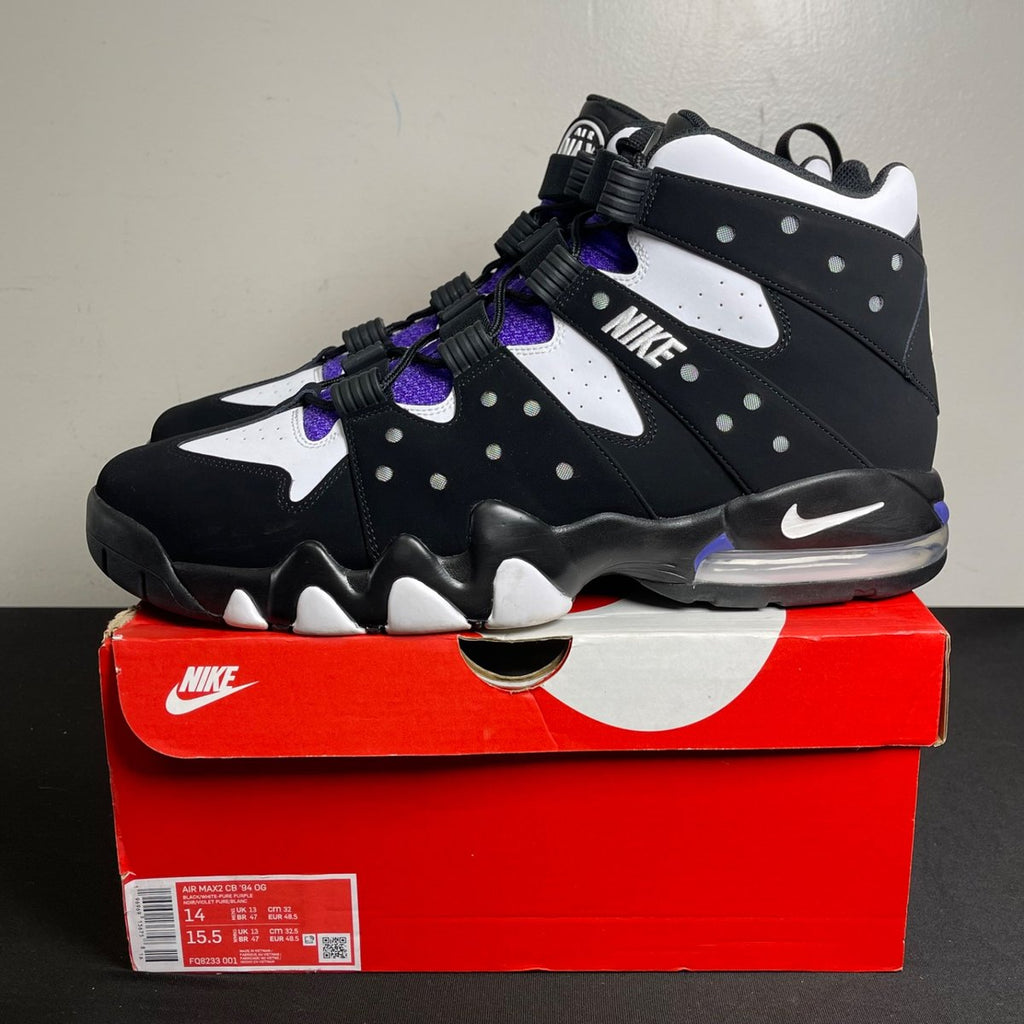 Nike Air Max 2 CB '94 OG Black White Purple (2023) (Size 14) - aux