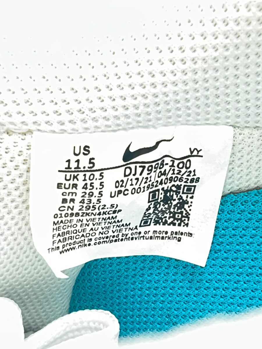Nike Air Force 1 Low Hare Space Jam 11.5 (Lightly Worn Pre-Owned)Nike - Image 6