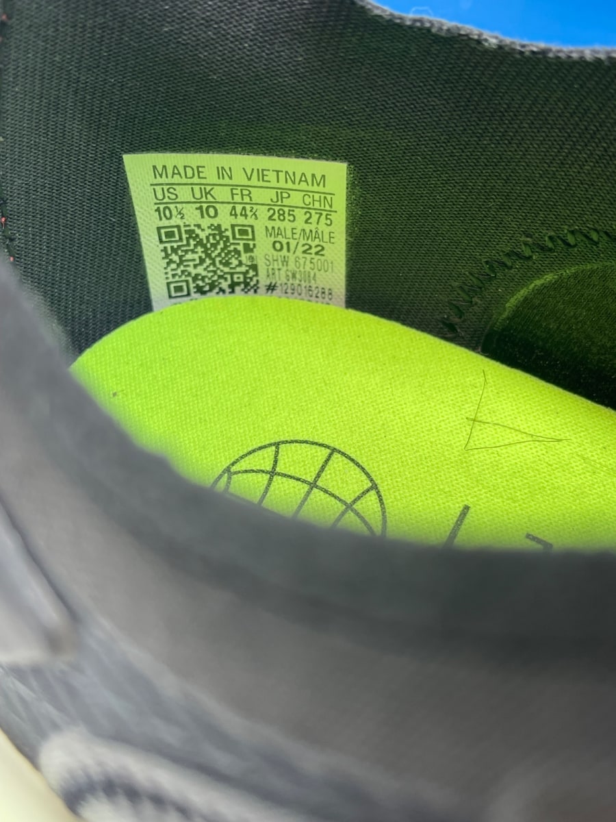 adidas NMD V3 Black Signal Green Solar Red 10.5 (Moderately Worn Pre-Owned)adidasCore Black/Core Black/Signal Green - Image 8