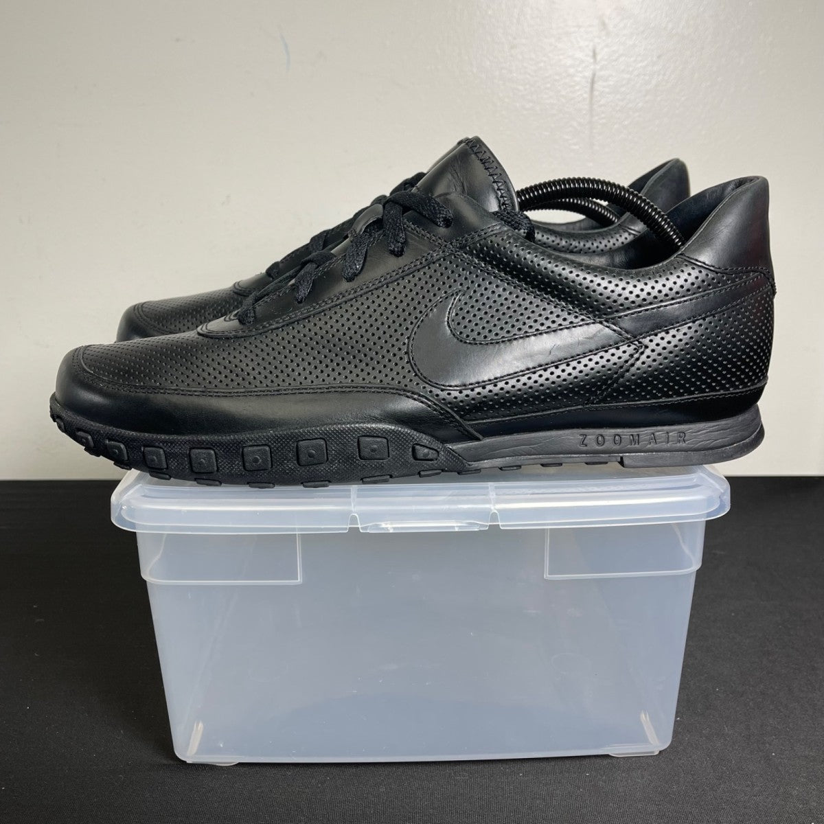 Nike Waffle Racer 3 'Black' (Size 12) - aux