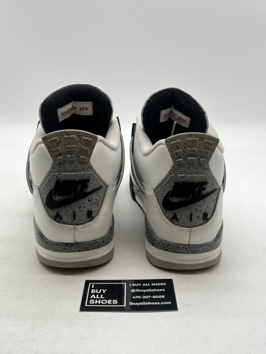 Jordan 4 Retro White Cement (2025) 11.5 (Lightly Worn Pre-Owned) - Image 3