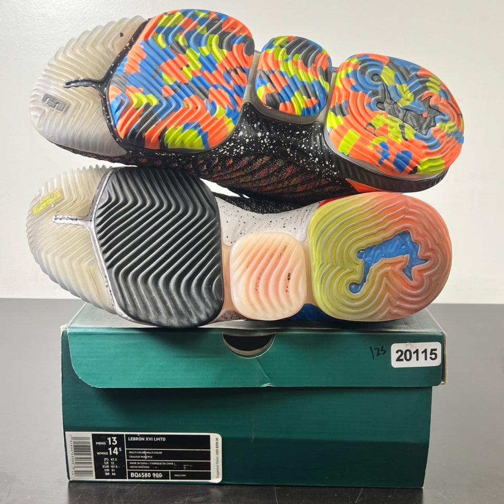 Nike LeBron 16 What The 1 Thru 5 13 (Lightly Worn Pre-Owned)NikeMulti-Color/Multi-Color - Image 6