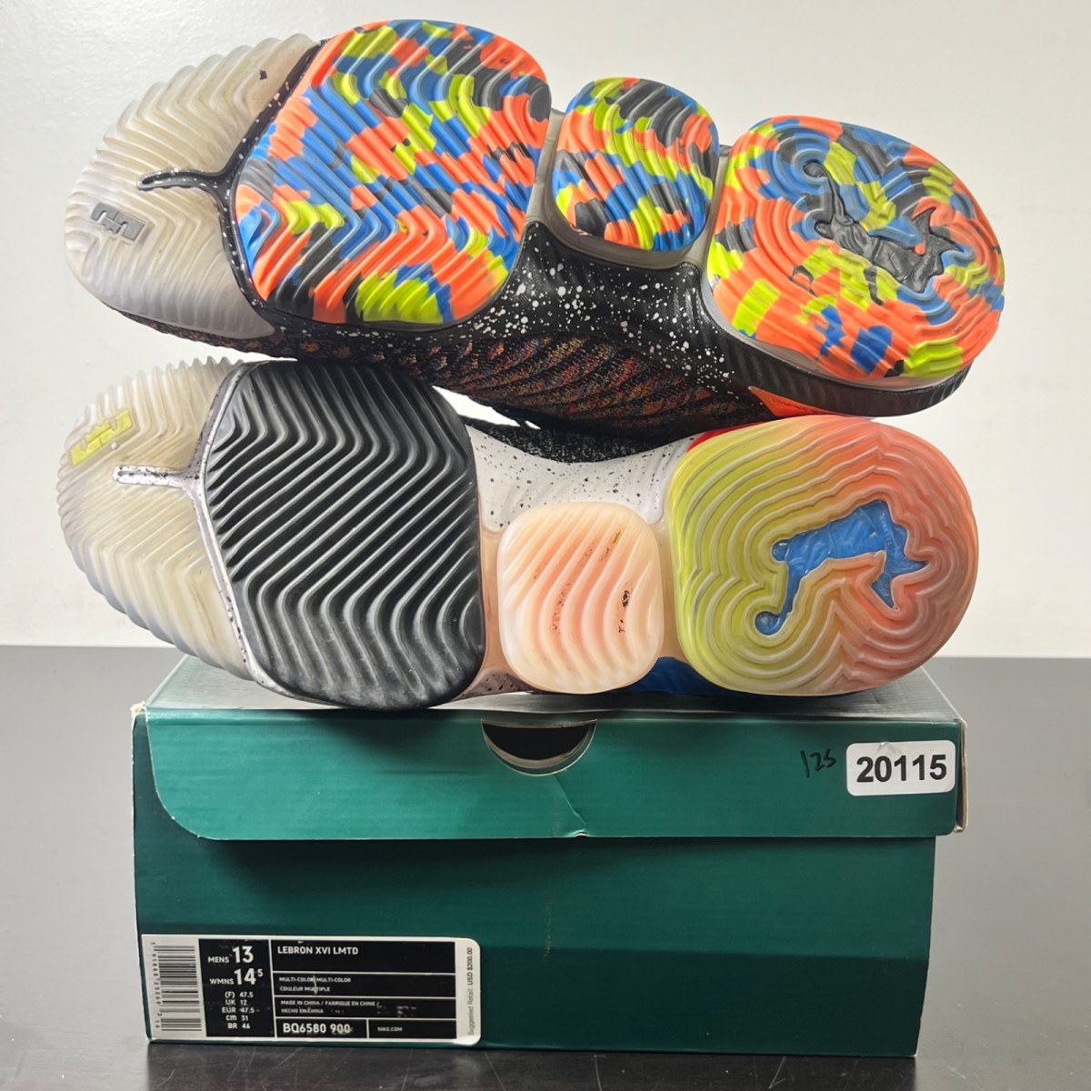 Nike LeBron 16 What The 1 Thru 5 13 (Lightly Worn Pre-Owned)NikeMulti-Color/Multi-Color - Image 6