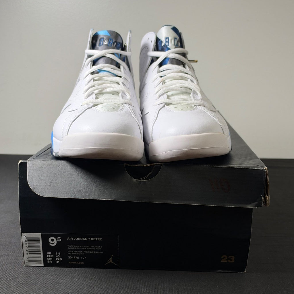 Jordan 7 Retro French Blue (2015) (Size 9.5) - Image 2