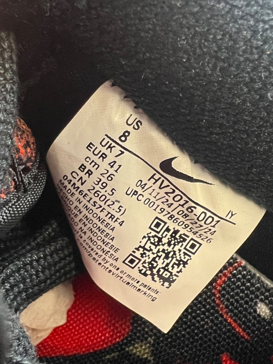 Nike Air Force 1 Low Retro QS Halloween Skull 8 (Lightly Worn Pre-Owned) - Image 7