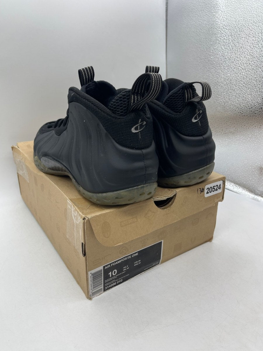Nike Air Foamposite One Stealth 10 (Moderately Worn Pre-Owned) - Image 4