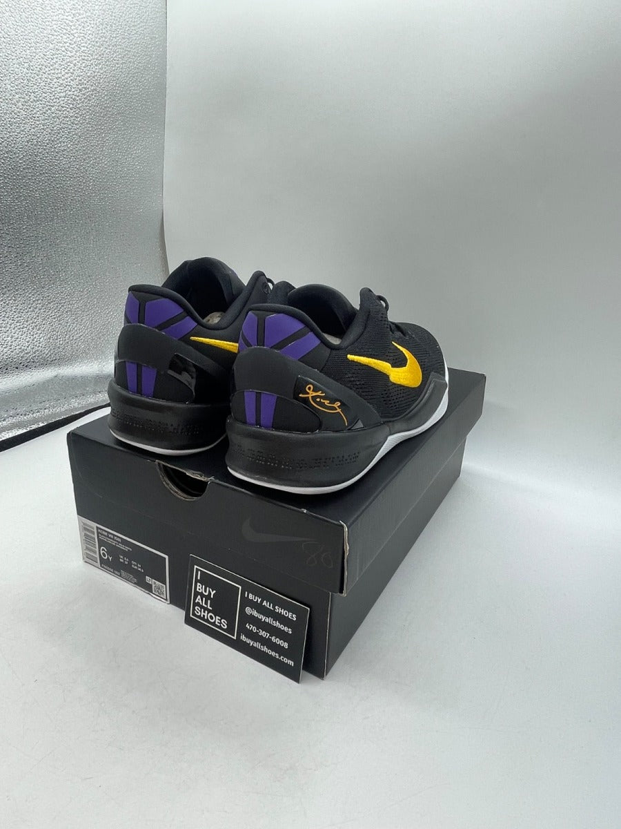 Nike Kobe 8 Lakers Away (GS) 6Y (Moderately Worn Pre-Owned) - Image 5