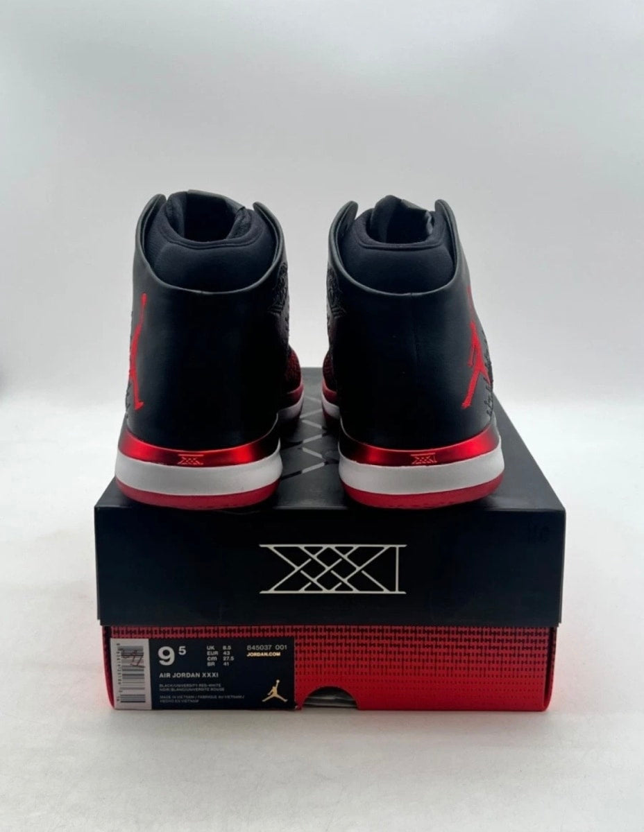 Jordan XXX1 Banned 9.5 (Lightly Worn Pre-Owned)JordanBlack/White/University Red - Image 3