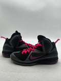 Nike LeBron 9 Miami Nights 11.5 (Lightly Worn Pre-Owned)NikeCool Grey/Vivid Grape-Black-Cherry - Image 1