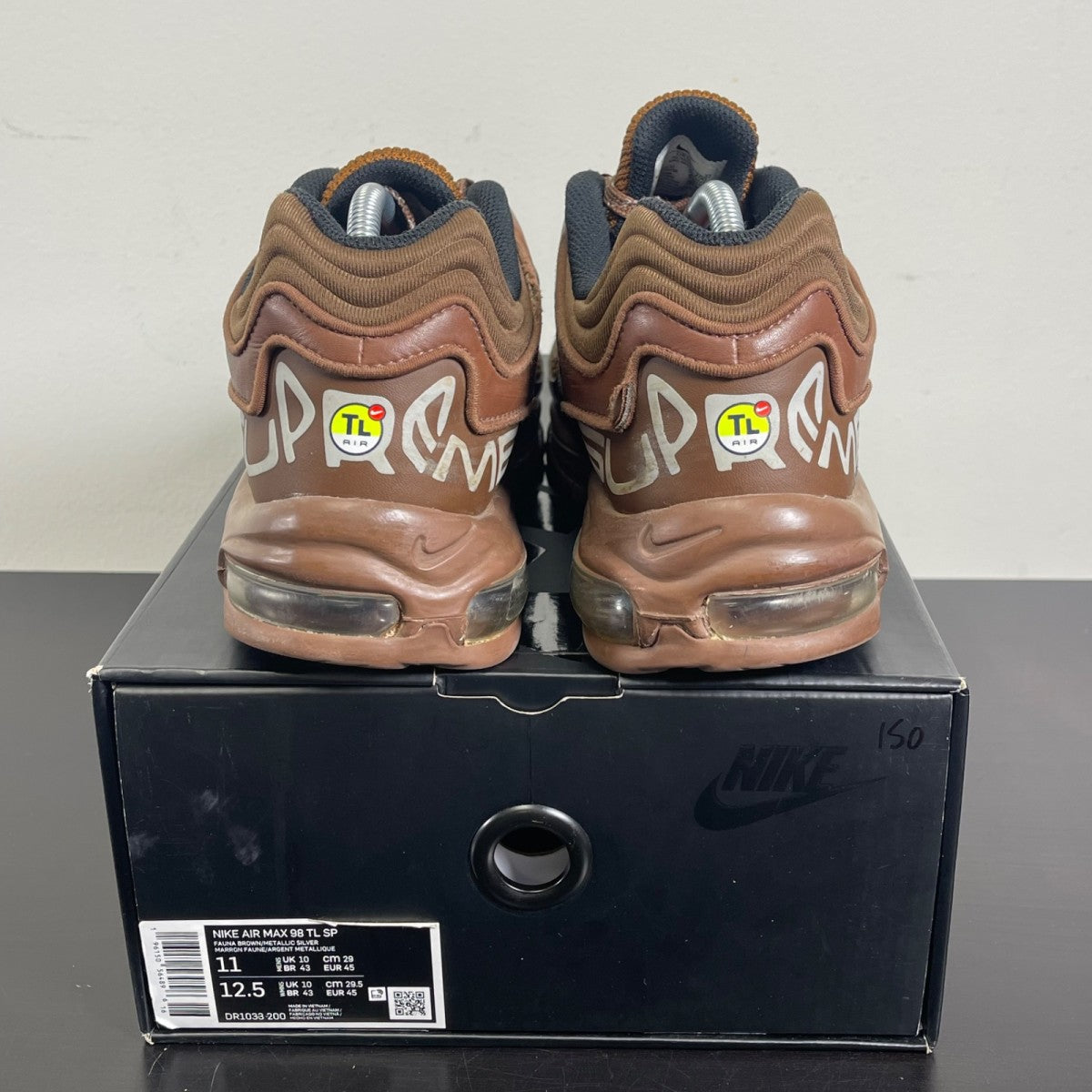 Nike Air Max 98 TL Supreme Brown 11 (Moderately Worn Pre-Owned)NikeBrown/Brown - Image 4