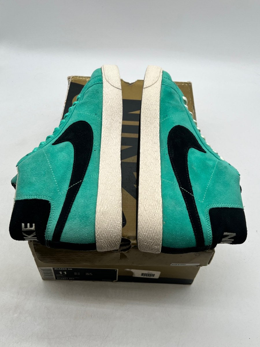 Nike SB Blazer Aqua Blue Azure 11 (Moderately Worn Pre-Owned)NikeAzure/Black - Image 9