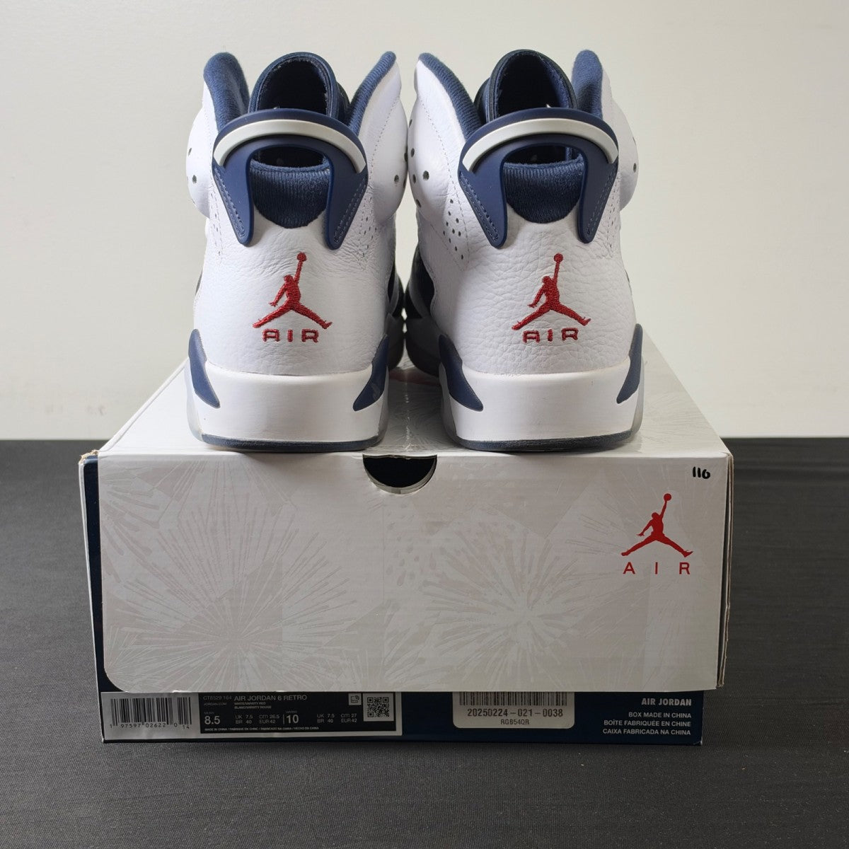 Jordan 6 Retro Olympic (2024) (Size 8.5) - Image 4