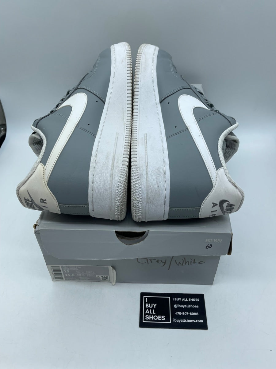 Nike Air Force 1 Low 'Wolf Grey' 13 (Moderately Worn Pre-Owned) - Image 6