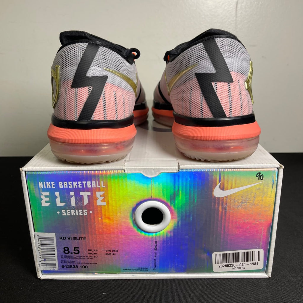 Nike KD 6 Elite Gold (Size 8.5) - aux