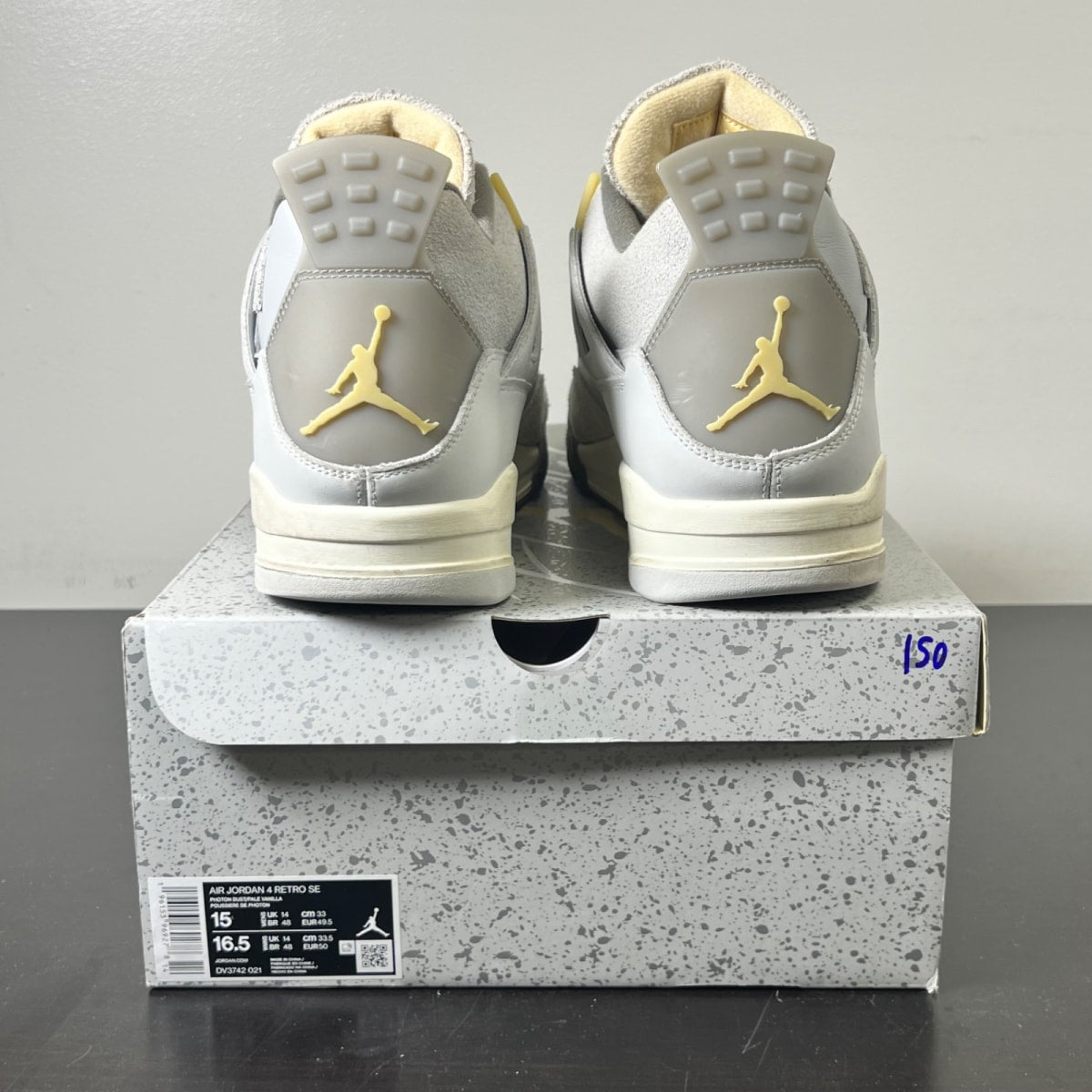 Jordan 4 Retro SE Craft Photon Dust 15 (Lightly Worn Pre-Owned)JordanPhoton Dust/Pale Vanilla/Off White/Grey Fog/Flat Pewter/Sail - Image 4