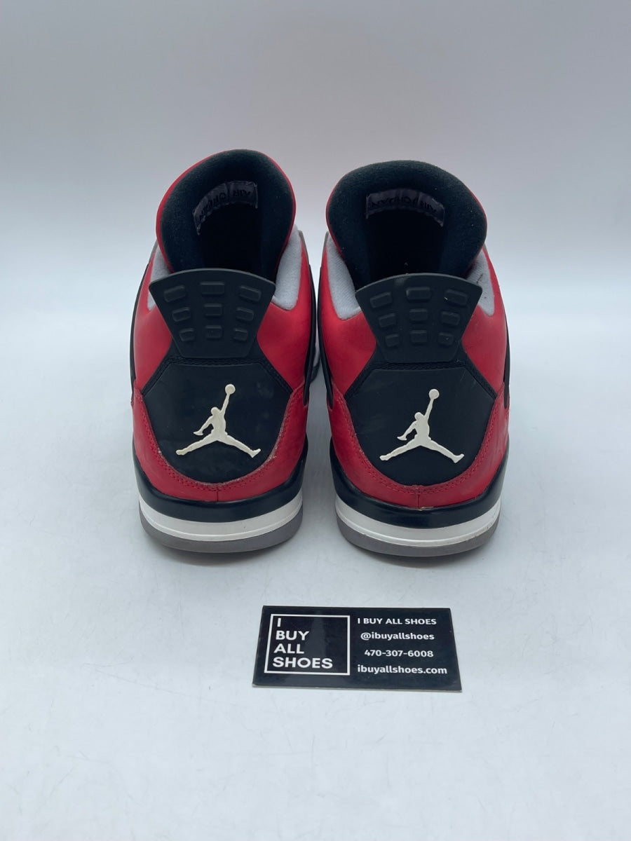 Jordan 4 Retro Toro Bravo 13 (Moderately Worn Pre-Owned) - Image 3
