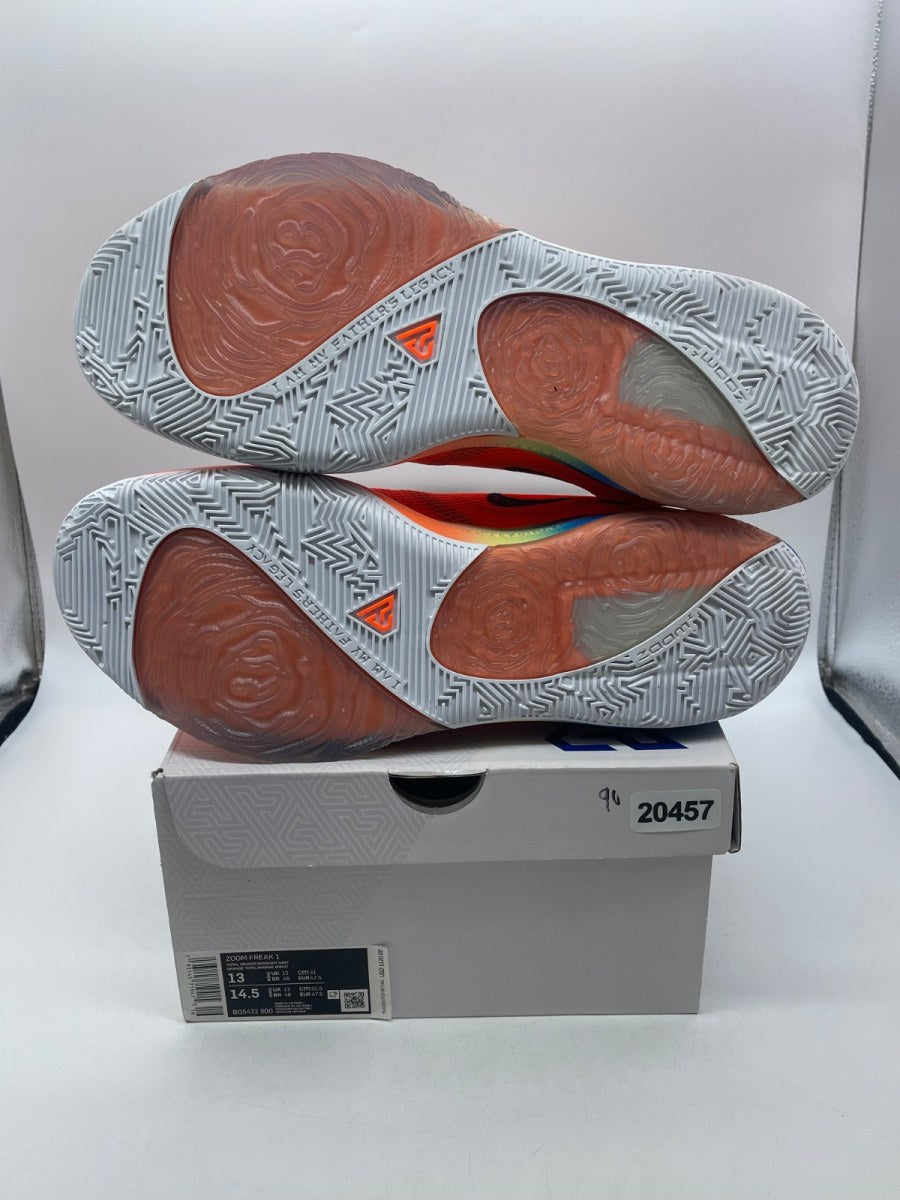 Nike Zoom Freak 1 Antetokounbros 13 (Moderately Worn Pre-Owned) - Image 7