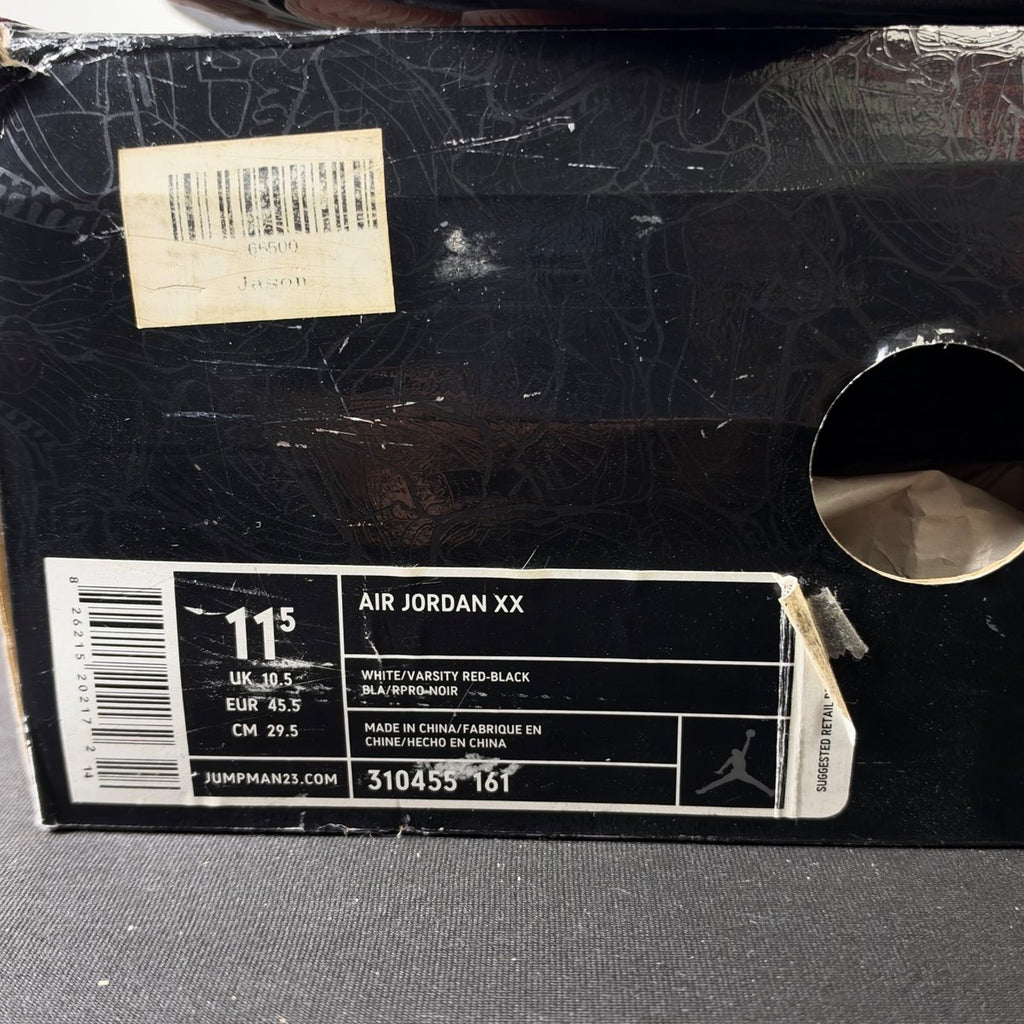 Jordan 20 OG White Laser (Size 11.5) - aux