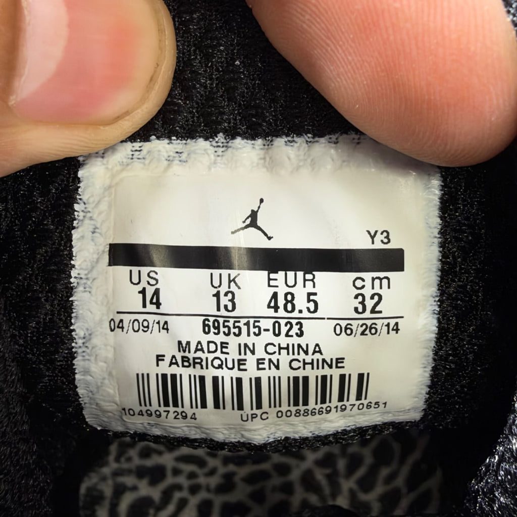 Jordan XX9 Black White Gym Red (Size 14) - Image 7