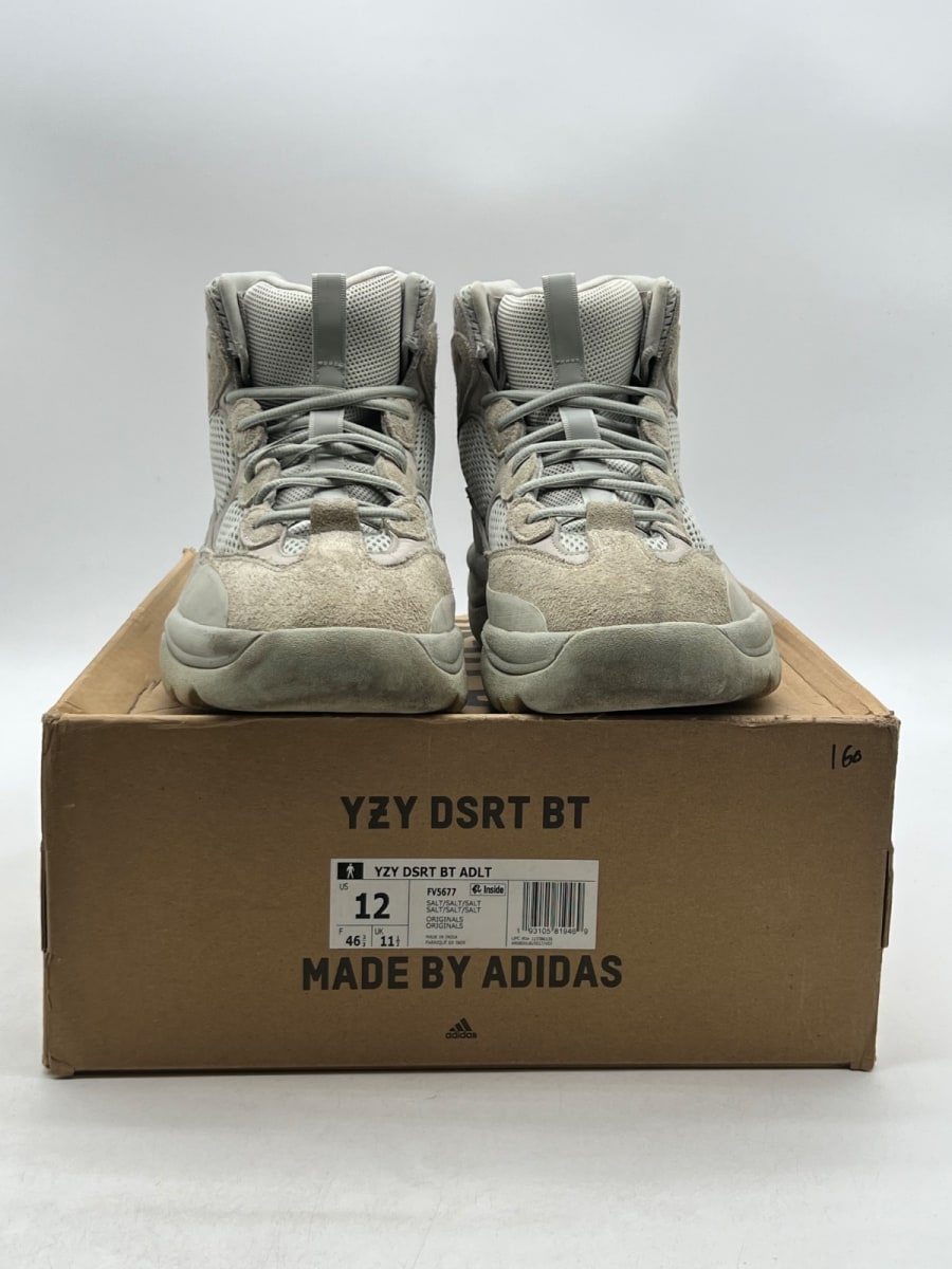 adidas Yeezy Desert Boot Salt 12 (Moderately Worn Pre-Owned)adidasSalt/Salt/Salt - Image 2