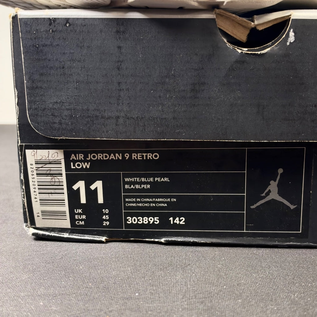 Jordan 9 Retro Low Blue Pearl (Size 11) - Image 4