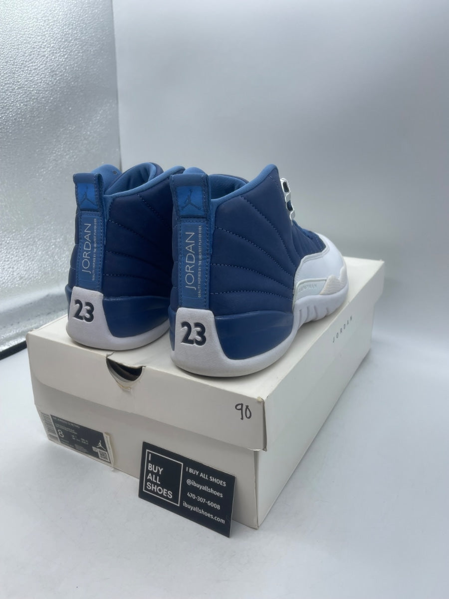 Jordan 12 Retro Indigo 8 (Moderately Worn Pre-Owned) - Image 5