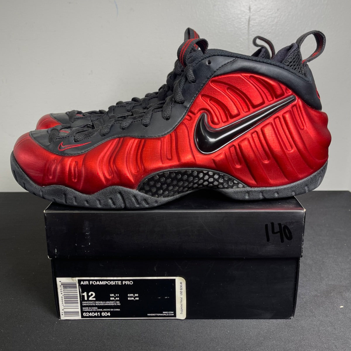 Nike Air Foamposite Pro University Red (Size 12) - Image 3