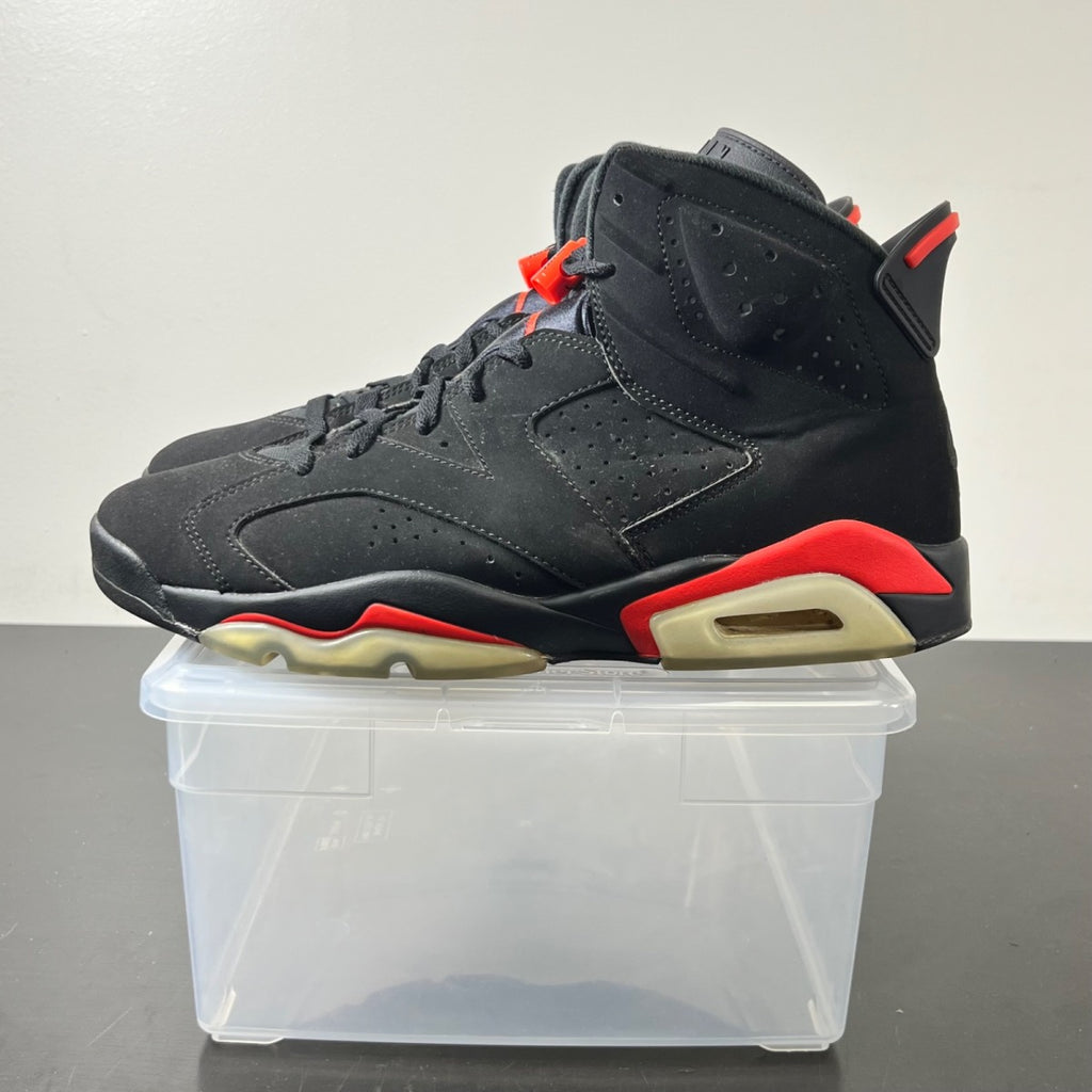 Jordan 6 Retro Black Infrared (2019) 10.5 (Moderately Worn Pre-Owned)JordanBlack/Infrared - Image 3