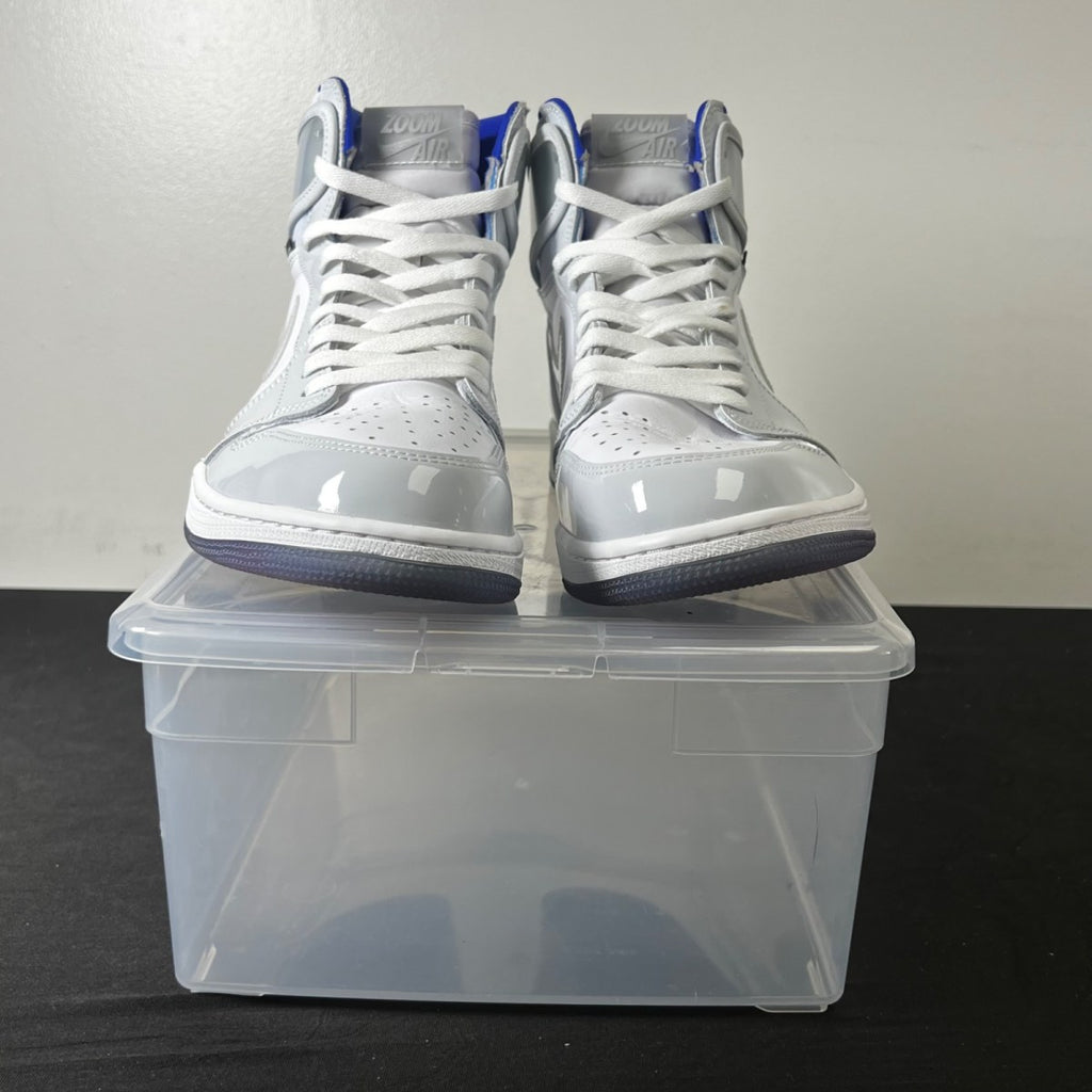 Jordan 1 Retro High Zoom White Racer Blue (Size 13) - Image 2