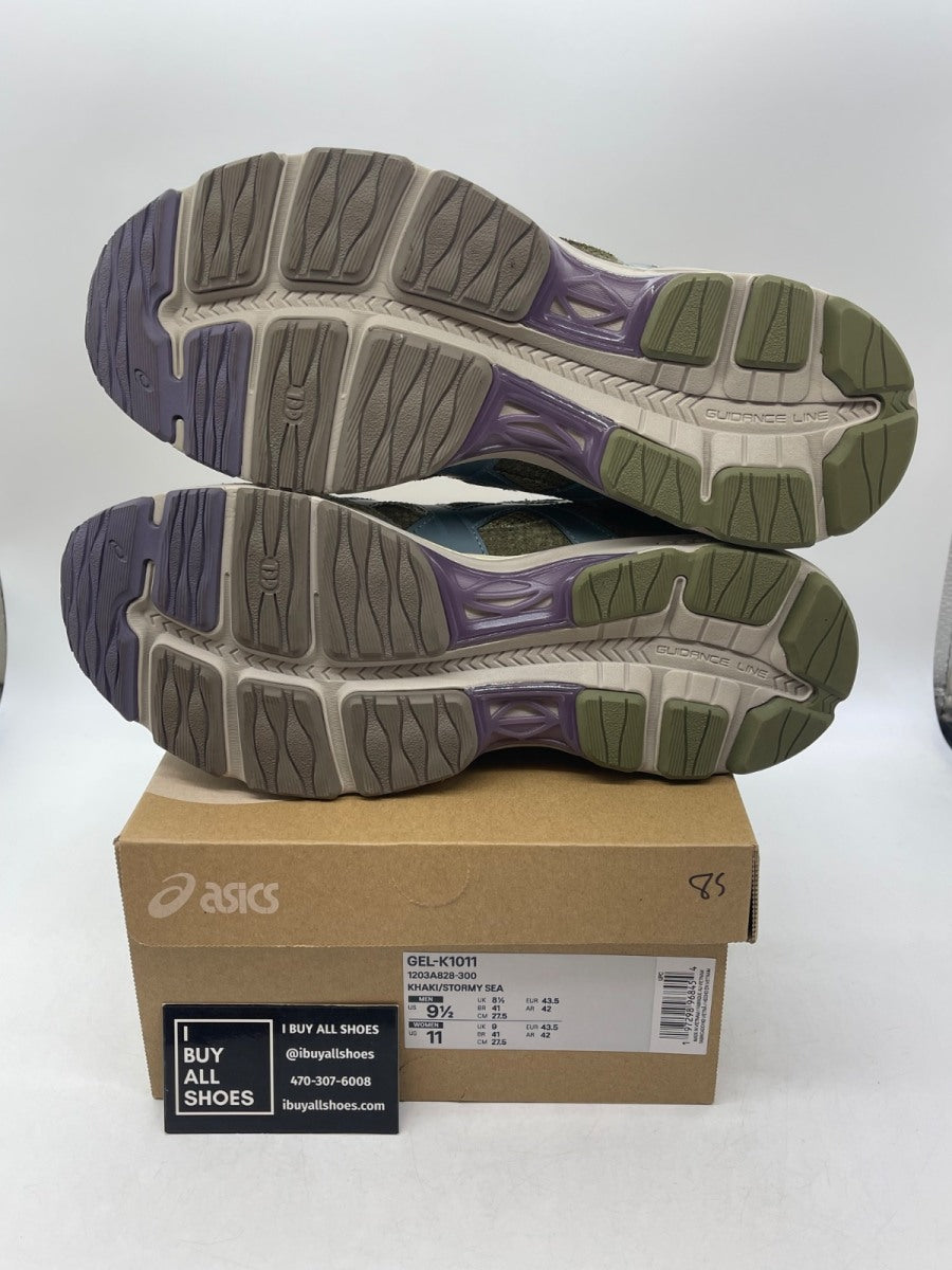 ASICS Gel-K1011 Sneaker Politics Live Oak 9.5 (Moderately Worn Pre-Owned) - Image 7