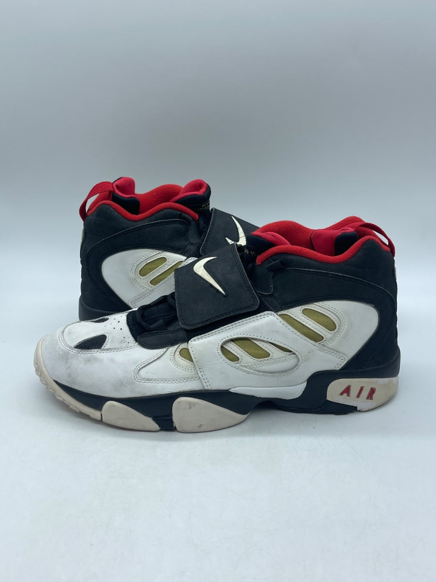 Nike Air Diamond Turf 2 'Black White Gold' 13 (Moderately Worn Pre-Owned) - Image 1