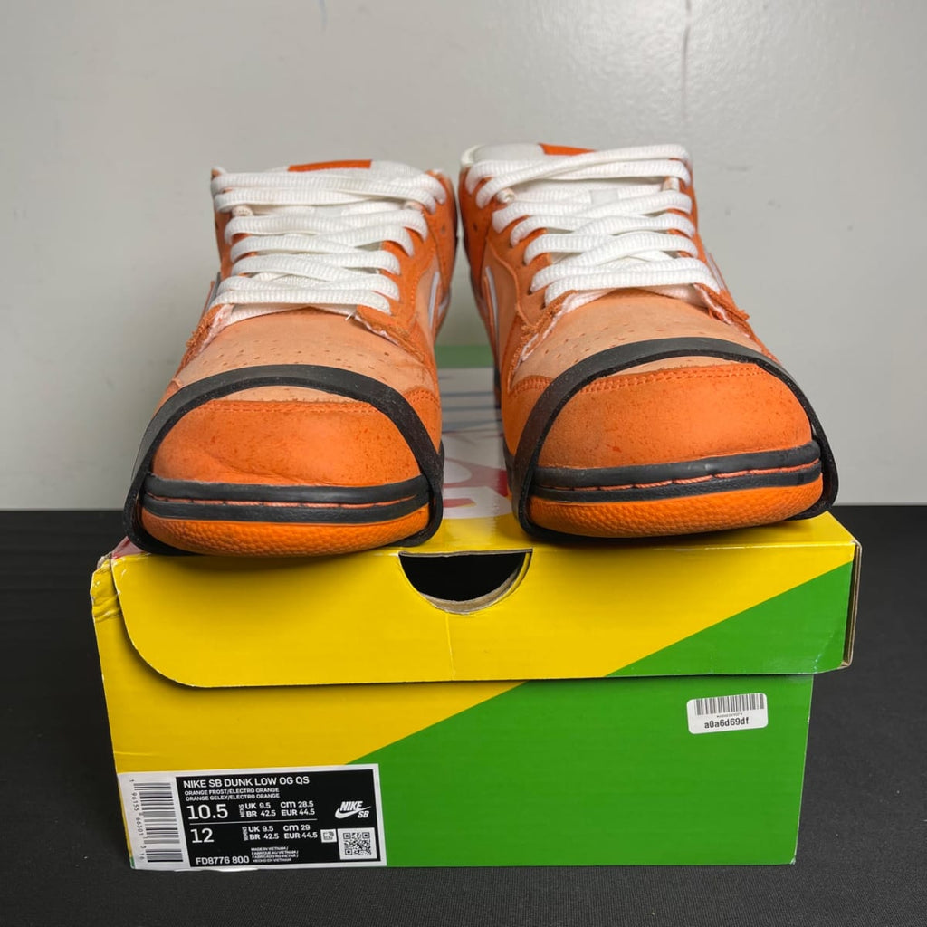 Nike SB Dunk Low Concepts Orange Lobster (Size 10.5) - aux