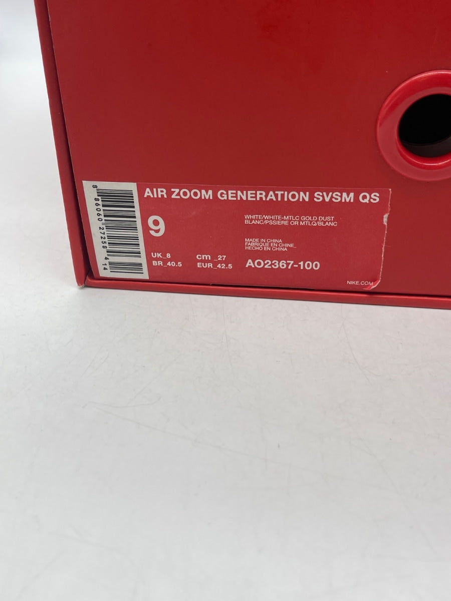 Nike Air Zoom Generation SVSM Retro 9 (Moderately Worn Pre-Owned) - Image 9