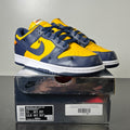 Nike Dunk Low Off-White University Gold 11 (Lightly Worn Pre-Owned)NikeUniversity Gold/Midnight Navy-White - Image 1