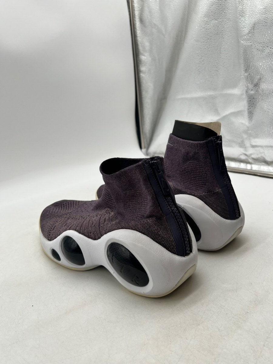 Nike Flight Bonafide Plum 10.5 (Lightly Worn Pre-Owned)NikeTaupe Grey/Dark Raisin - Image 4