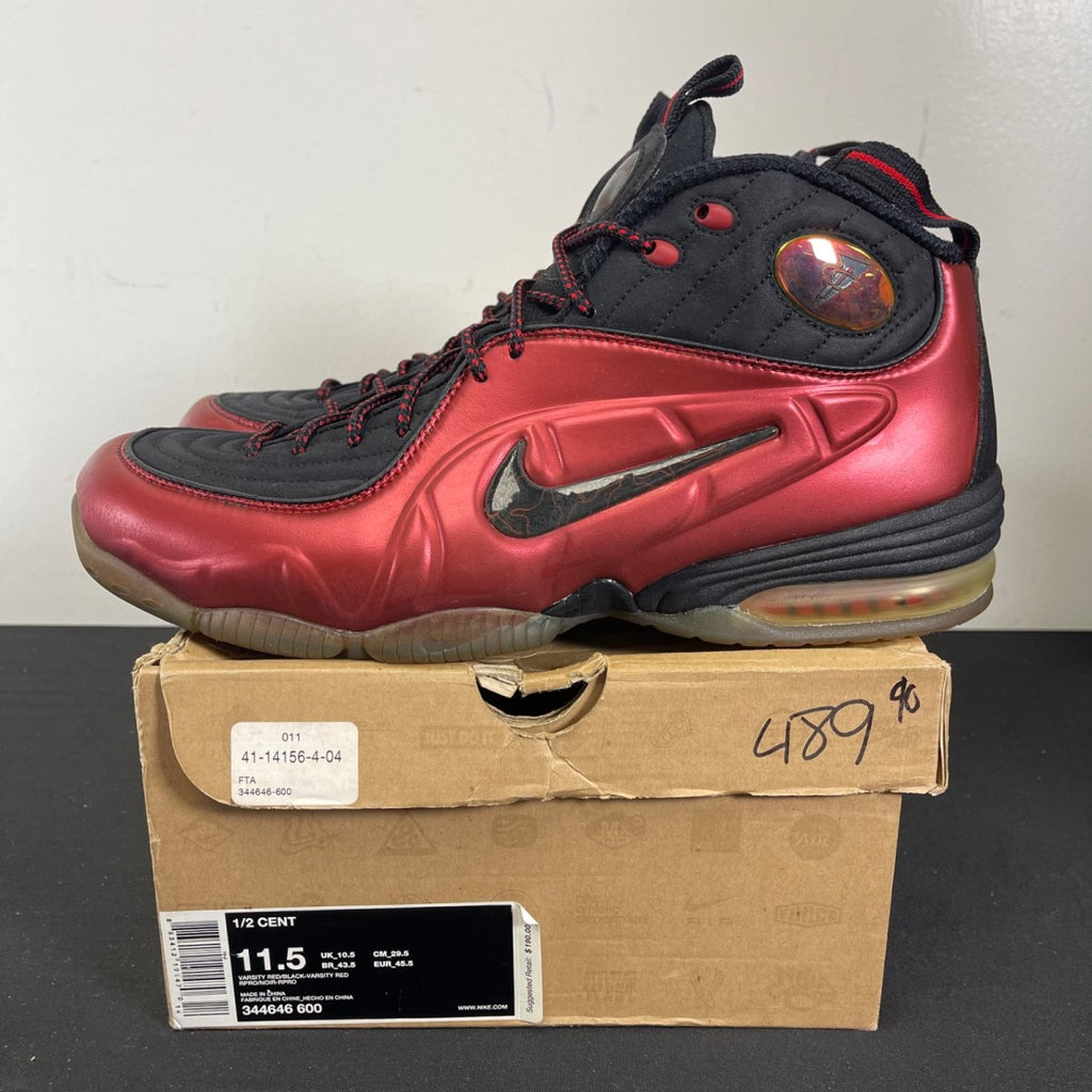 Nike Air 1/2 Cent Cranberry 11.5 (Moderately Worn Pre-Owned)NikeVarsity Red/Black-Varsity Red - Image 3