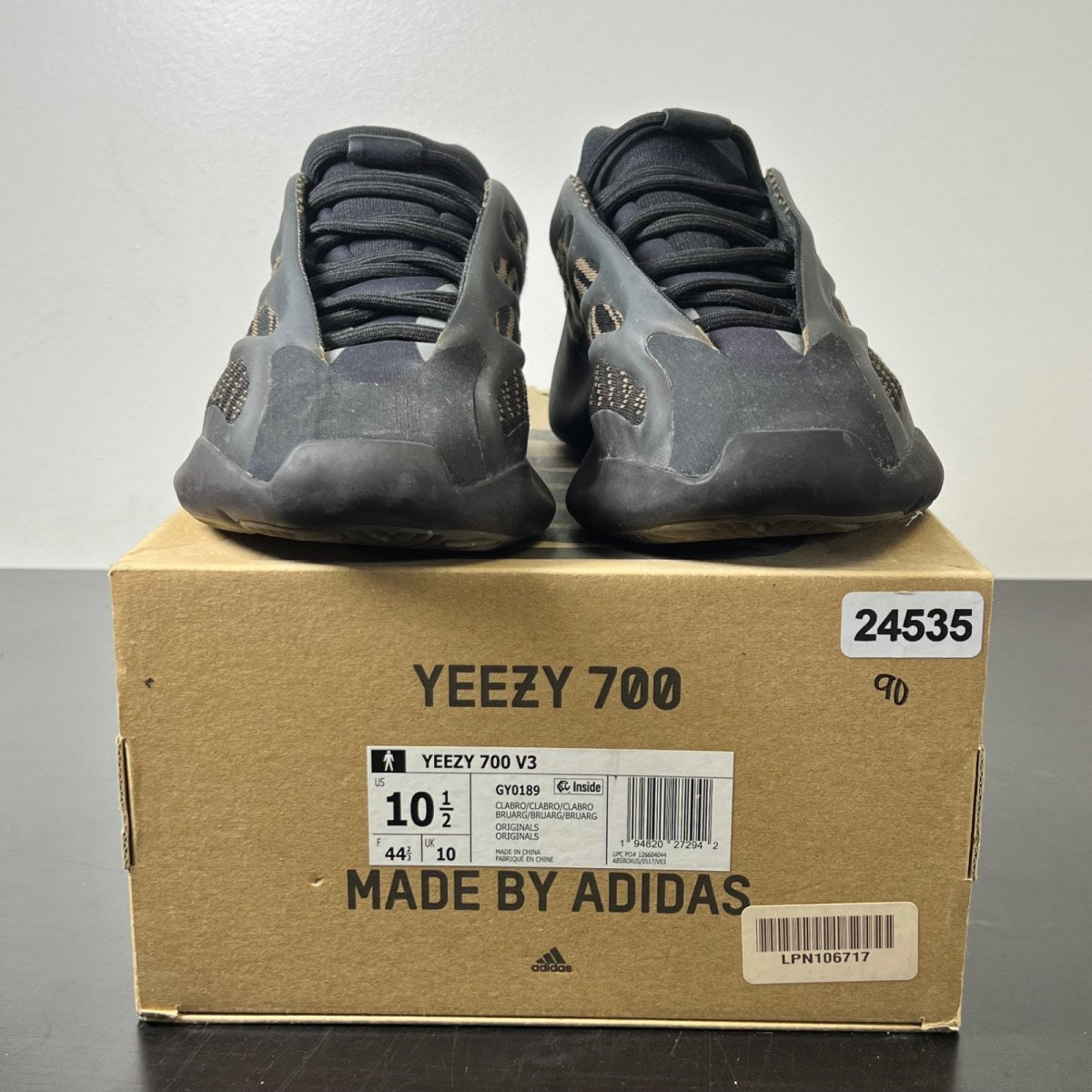 adidas Yeezy 700 V3 Clay Brown 10.5 (Moderately Worn Pre-Owned)adidasEremial/Eremial/Eremial - Image 2